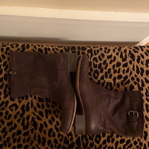 Prada Oiled Leather Flat Bootie VGC 36.5 - Picture 2 of 10